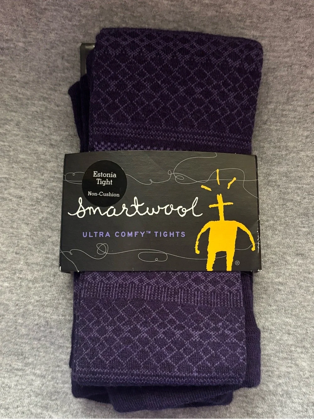 Smartwool Wool blend Estonia Tights in Purple